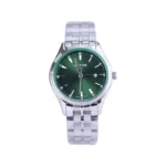 ساعت مچی سیتیزن زنانه فلزی نقره ای صفحه سبز L31626/4