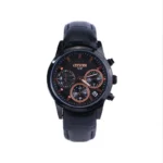 ساعت مچی سیتیزن زنانه بند چرم مشکی کرنوگراف L9235/2