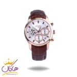 ساعت مچی سیتیزن زنانه بند چرم قاب رزگلد کرنوگراف L9235/6