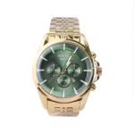 ساعت مچی سیتیزن مردانه فلزی طلایی صفحه سبز G M028/1