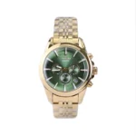 ساعت مچی سیتیزن زنانه فلزی طلایی صفحه سبز L M028/1