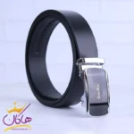 کمربند ریلی چرم طبیعی مردانه سگک نقره ای Cixern Kigen