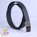 کمربند چرم طبیعی مردانه مشکی Coiton Krista