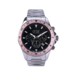 ساعت مچی عقربه‌ای کرست مردانه فلزی صفحه مشکی 6222/6