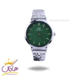 ساعت مچی دنیل ولینگتون زنانه فلزی نقره ای صفحه سبز 6020/7