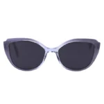 عینک آفتابی دیور زنانه فریم گربه ای طوسی 8016/3