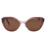 عینک آفتابی دیور زنانه قهوه ای فریم گربه ای استیت 8016/4