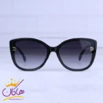 عینک آفتابی دیور زنانه فریم پروانه ای مشکی 9905/2
