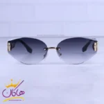 عینک آفتابی دیور زنانه بدون فریم مشکی 58034/1
