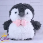 عروسک پنگوئن با پاپیون صورتی | 1750116/2