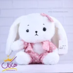 عروسک پولیشی خرگوش لباس خال خالی | 1750119