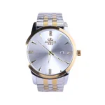 ساعت مچی الگانس مردانه فلزی نقره ای طلایی G 030/5