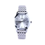 ساعت مچی عقربه ای الگانس زنانه فلزی تمام نقره ای L 030/10