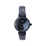 ساعت مچی الگانس زنانه فلزی صفحه آینه ای مشکی ER 2178/3