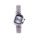 ساعت مچی عقربه ای الگانس زنانه استیل نقره ای رزگلد ER 2200/7