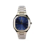 ساعت مچی الگانس زنانه فلزی طلایی صفحه آبی ER 2208/13