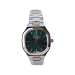 ساعت مچی الگانس زنانه فلزی نقره ای طلایی صفحه سبز ER 2208/3