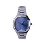 ساعت مچی الگانس زنانه فلزی دودی صفحه سرمه ای ER 2208/9