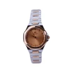 ساعت مچی الگانس زنانه فلزی صفحه رزگلد قاب چندضلعی ER 2226/8