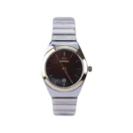 ساعت مچی الگانس زنانه فلزی قاب طلایی صفحه طوسی ER 2227/6