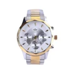 ساعت مچی الگانس مردانه فلزی نقره ای طلایی G 9766/16