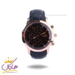 ساعت الگانس رویال مردانه بند چرم قاب رزگلد ER2124/1