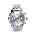 ساعت مچی عقربه ای الگانس مردانه فلزی نقره ای طلایی G 9766/11