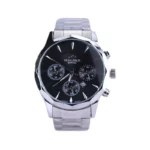 ساعت مچی الگانس مردانه فلزی نقره ای صفحه مشکی G 9766/14