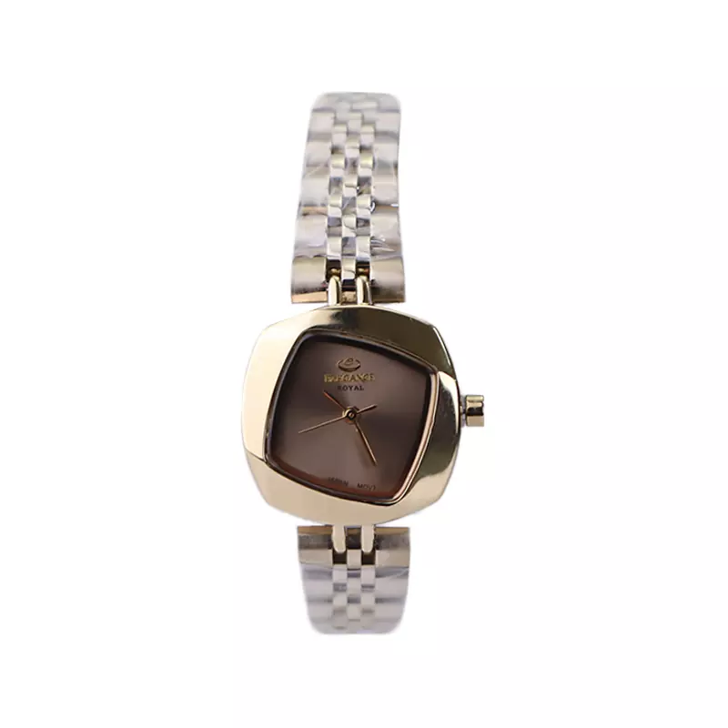 ساعت عقربه ای الگانس زنانه فلزی طلایی صفحه بژ ER 2200/4 ساعت عقربه ای الگانس زنانه فلزی طلایی صفحه بژ ER 2200/4 - Image 1