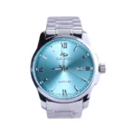 ساعت مچی الگانس مردانه فلزی نقره ای صفحه تیفانی G 2388/1