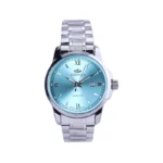 ساعت مچی الگانس زنانه فلزی نقره ای صفحه تیفانی L 2388/2