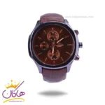 ساعت مچی عقربه ای الگانس مردانه بند چرم قهوه ای ER2127/11