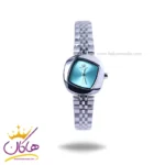 ساعت مچی الگانس زنانه استیل نقره ای صفحه آبی ER 2200/9