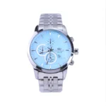 ساعت عقربه ای الگانس مردانه فلزی صفحه آبی روشن G M030/1