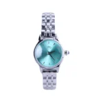 ساعت عقربه ای الگانس زنانه فلزی نقره ای صفحه تیفانی 8020/5