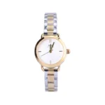 ساعت مچی عقربه ای الگانس زنانه فلزی نقره ای طلایی 8021/2