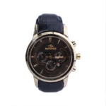 ساعت مچی مردانه الگانس بند چرم قاب طلایی G 1197/1