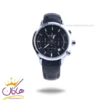 ساعت عقربه ای رومانسون زنانه بند چرم مشکی L 8063/2