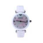 ساعت مچی امپریو آرمانی زنانه سرامیکی تمام سفید 1485/1