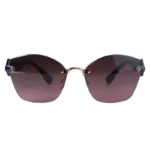 عینک فشن فندی زنانه بدون فریم عدسی قهوه ای 8936/1