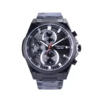 ساعت عقربه ای فروچی مردانه فلزی تمام مشکی FC03510/05