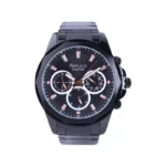 ساعت عقربه ای فروچی مردانه فلزی تمام مشکی FC 03421/05