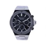 ساعت مچی فروچی مردانه فلزی نقره ای صفحه مشکی FC 03530/01