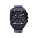 ساعت مچی فروچی مردانه فلزی قاب مربع مشکی FCF 03375 FM2