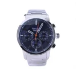 ساعت مچی فروچی مردانه فلزی صفحه سرمه ای FCF 03524M/04