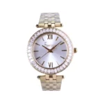 ساعت مچی فری لوک زنانه فلزی طلایی نگین دار FL.1.10495/3