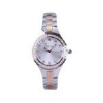 ست گردنبند و ساعت مچی فری لوک زنانه فلزی نقره ای رزگلد FL.10493/6