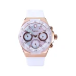 ساعت فری لوک زنانه بند رابر سفید صفحه صدفی FL 4.10003/2