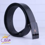 کمربند چرم طبیعی مردانه مشکی GIORGIO ARMANI