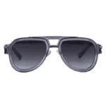 عینک آفتابی خلبانی گوچی مردانه فریم طوسی GG 6807/2